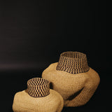 Serenity in Motion minimalist African basket